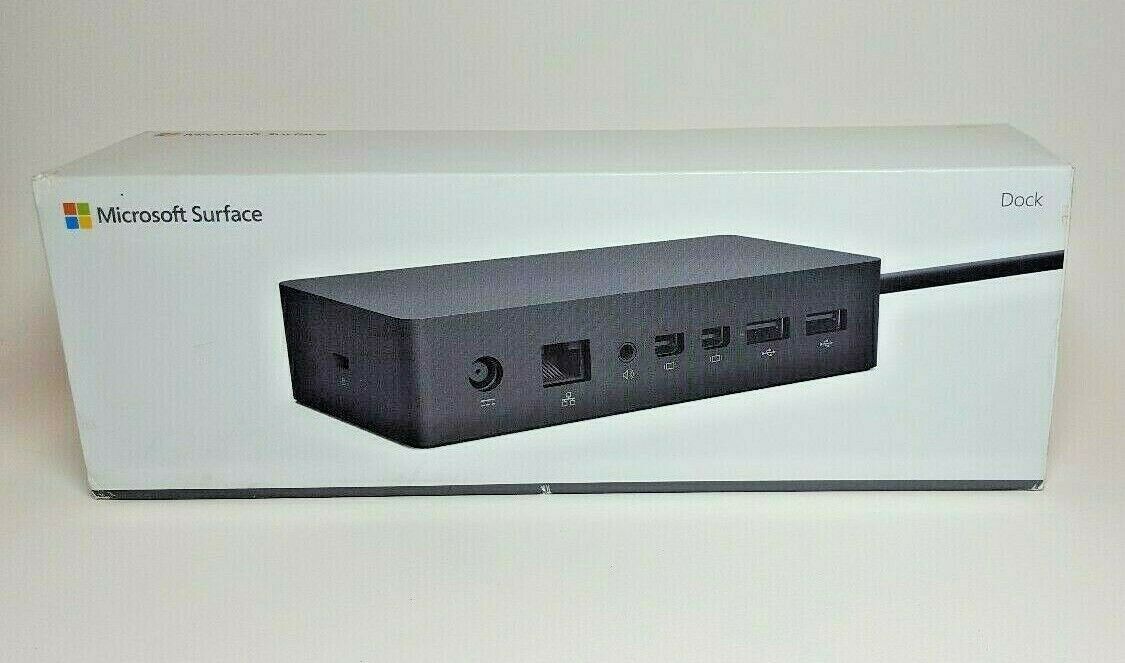 Microsoft Surface Dock For Pro X, 7, 6, 5, 4, Book-docking Station Display Ports